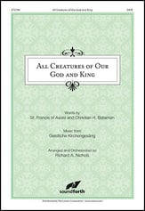 All Creatures of Our God and King SATB choral sheet music cover